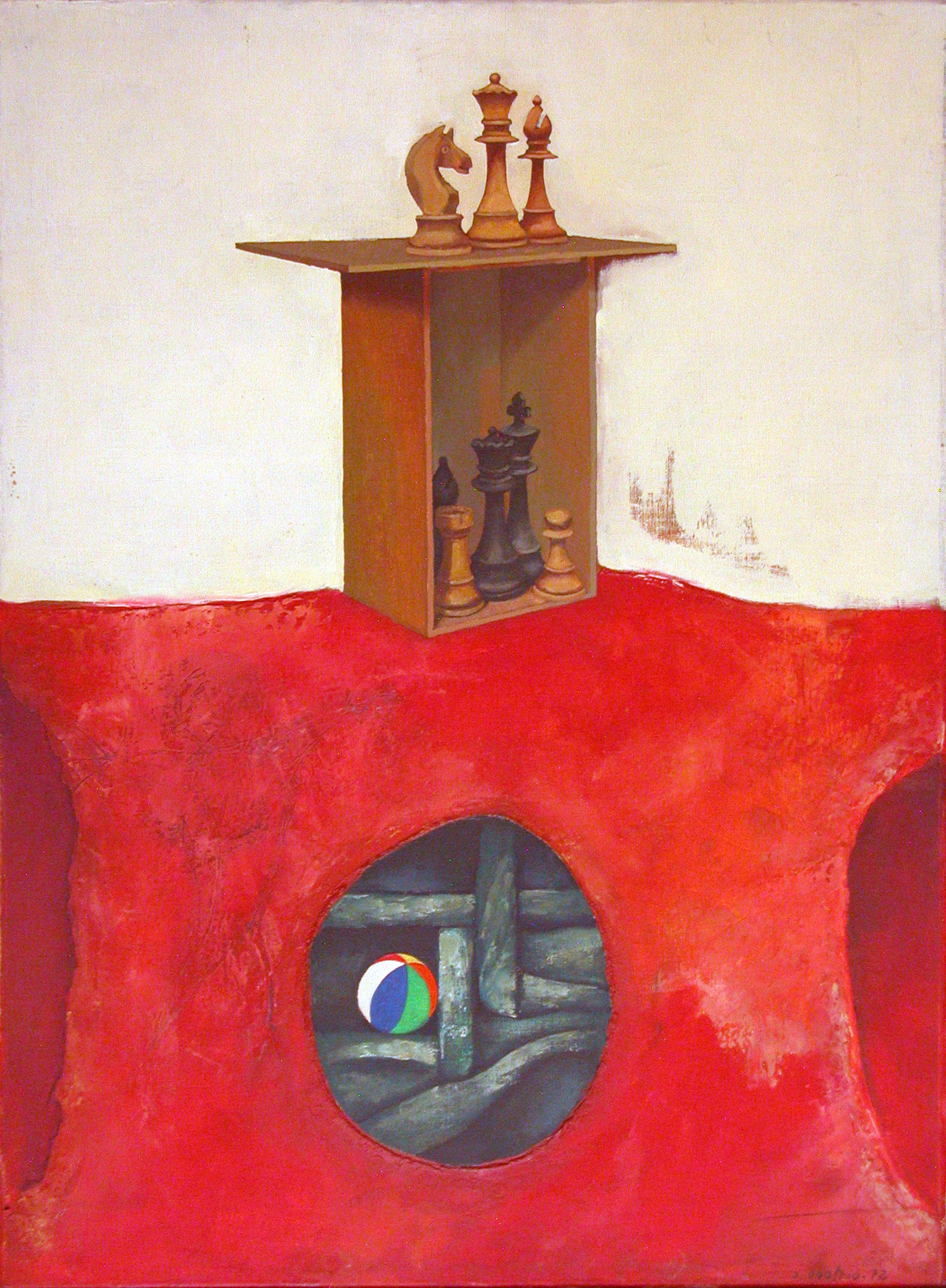 Autorretrato sobre el poema “El ajedrez"